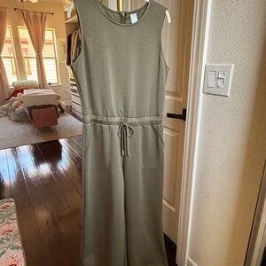 MarlaWynne Olive Green Jumpsuit M